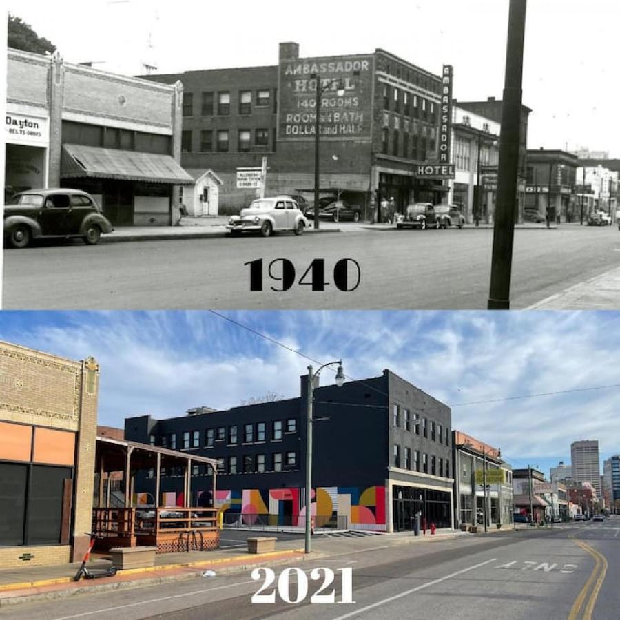 Historic Place In Downtown Memphis Eksteriør bilde